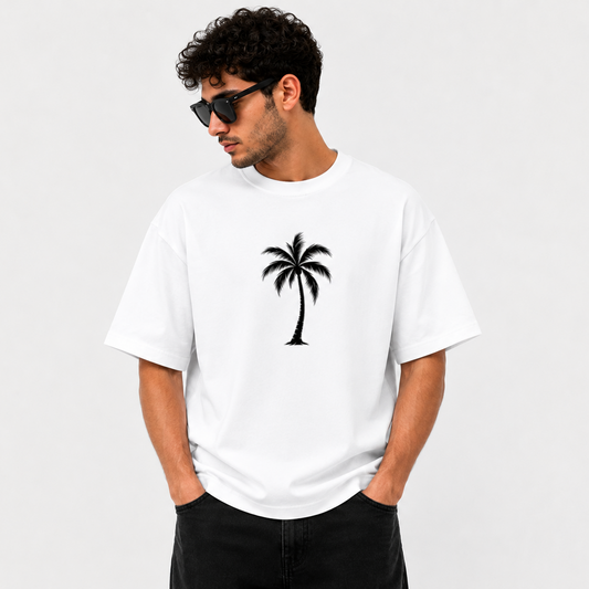 Zoyva Palm Tree Crew Tee