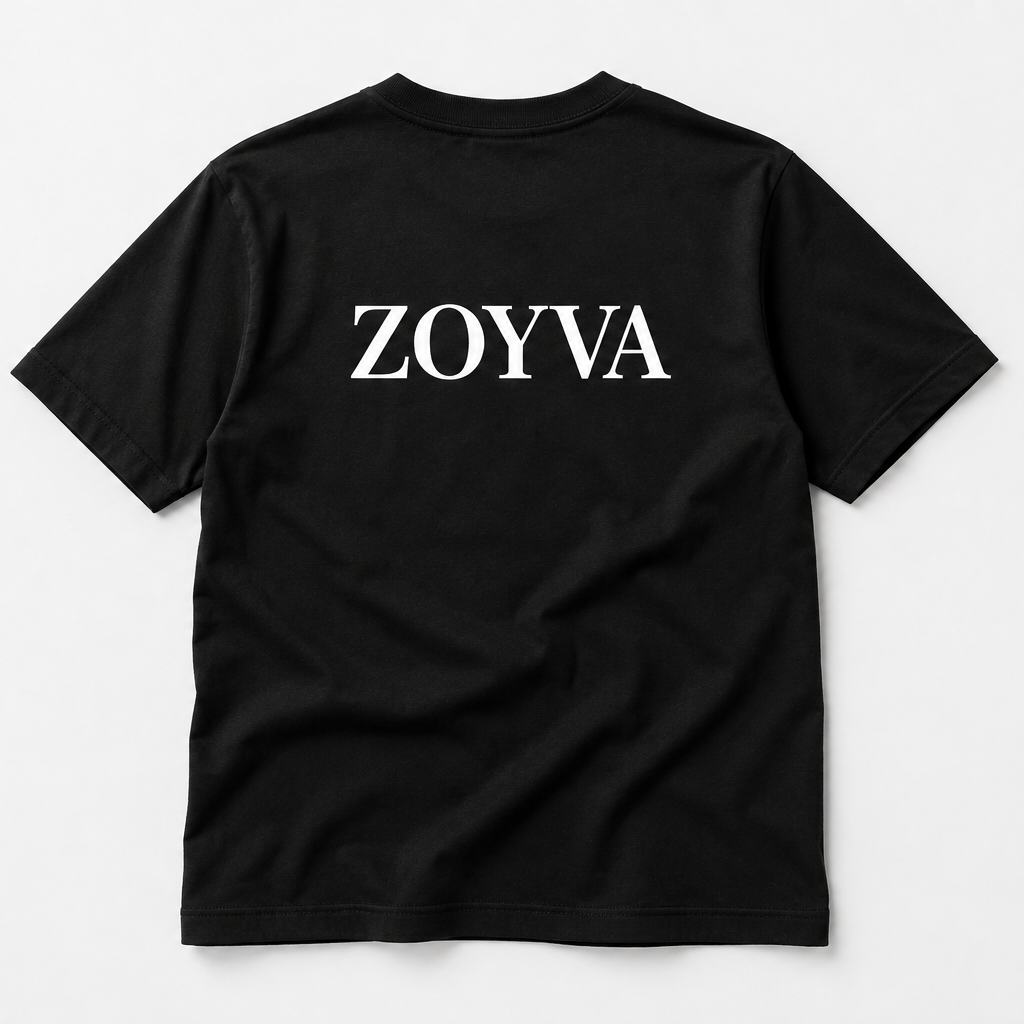 Zoyva Signature Black Tee