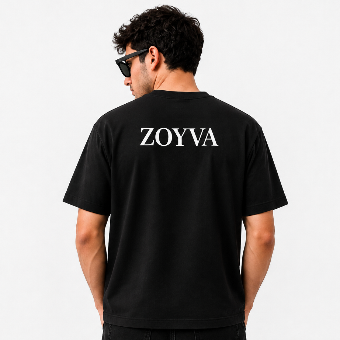 Zoyva Signature Black Tee